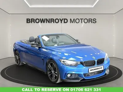 Usado BMW 420 M Sport 2018 Azul Cabrios