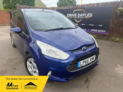 Used Ford B-MAX Zetec 125 HP (91 kW) 2017 Blue MPV