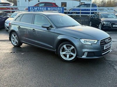 Grey Used 2018 Audi A3 Sportback Sport Hatchback | £9,499 (Fair price)