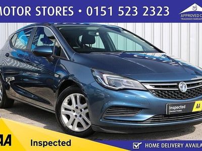 Used Vauxhall Astra Design Edition 110 HP (80 kW) 2016 Blue Hatchback