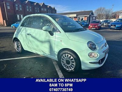 Used Fiat 500 Lounge 69 HP (50 kW) 2016 Green Hatchback