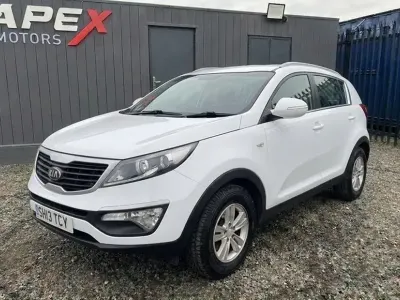 Used Kia Sportage 115 HP (84 kW) 2013 White SUV
