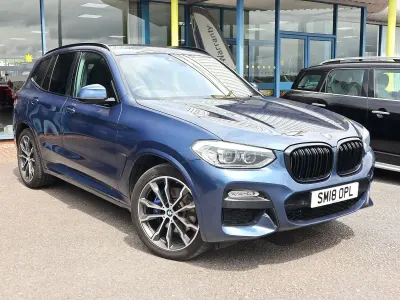 Used BMW X3 M Sport 2018 Blue SUV