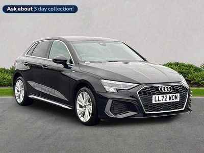 Black Used 2022 Audi A3 e-tron S-Line Hatchback | £20,968 (Fair price)