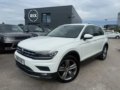 Used VW Tiguan SEL 150 HP (110 kW) 2018 White SUV
