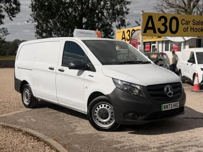 Used Mercedes e-Vito Progressive 85 kW (116 HP) 2023 White Van