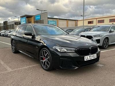 Black Used 2022 BMW 530e M Sport Estate | £29,995 (Fair price)