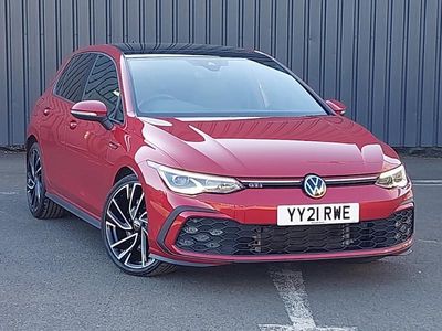 Used VW Golf VIII GTI 245 HP (180 kW) 2021 Red Hatchback