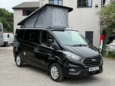 Used Ford Transit Custom 130 HP (95 kW) 2022 Black Van