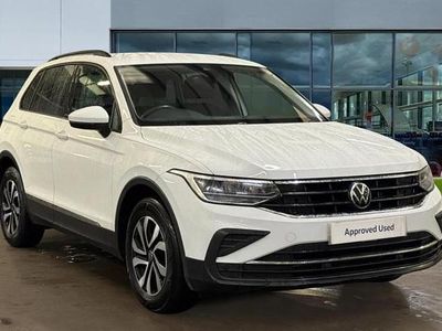 Used VW Tiguan Active 150 HP (110 kW) 2022 Pure white SUV