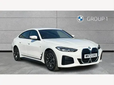 Used BMW i4 M Sport 250 kW (340 HP) 2022 White Sedan