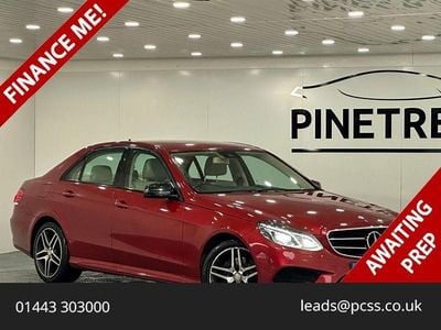 Red Used 2015 Mercedes E250 AMG Sedan | £8,999 (Fair price)