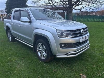 Silver Used 2016 VW Amarok Highline Pickup | £17,995 (Expensive)