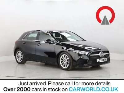 Używany Mercedes A200 Executive 163 KM (119 kW) 2021 Czarny Hatchback
