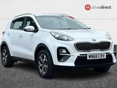 Used Kia Sportage 130 HP (95 kW) 2018 White SUV