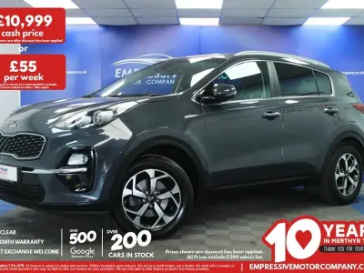 Used Kia Sportage 130 HP (95 kW) 2019 Grey SUV