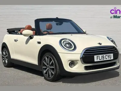 Used Mini Cooper Cabriolet Exclusive 134 HP (98 kW) 2019 White Cabriolet