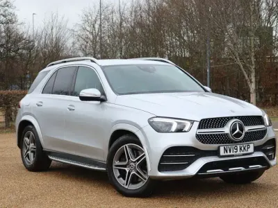 Used Mercedes GLE300 AMG Line Premium 245 HP (180 kW) 2019 Silver SUV