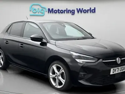 Used Vauxhall Corsa Edition 101 HP (74 kW) 2022 Black Hatchback