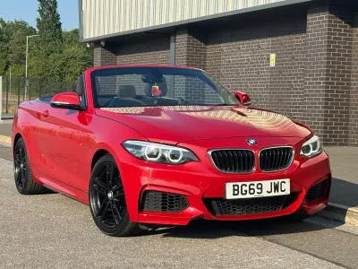 Used BMW 218 M Sport 2019 Red Cabriolet