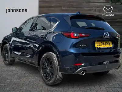 Begagnad Mazda CX-5 Homura-Line 165 HK (121 kW) 2024 Blå SUV