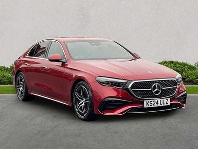 Used Mercedes E220 AMG Line Premium 2024 Red Sedan