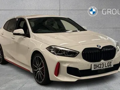 Used BMW 128 ti Shadowline 261 HP (191 kW) 2023 White Hatchback