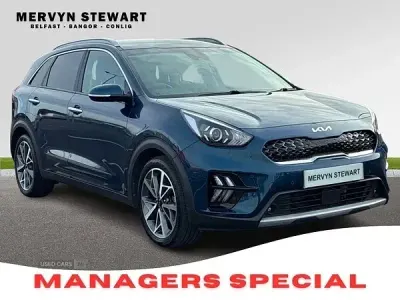 Used Kia Niro 141 HP (103 kW) 2021 Blue SUV