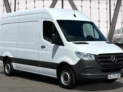 Used Mercedes Sprinter 150 HP (110 kW) 2025 White Van