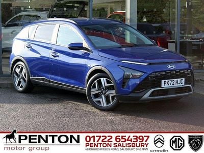 Used Hyundai Bayon Premium 120 HP (88 kW) 2022 Blue SUV