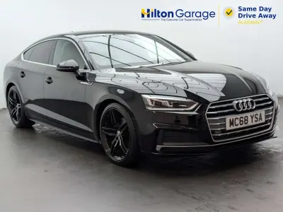 Używany Audi A5 S-Line 2019 Czarny Coupe