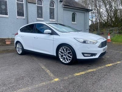 Used Ford Focus Titanium X 2015 White Hatchback