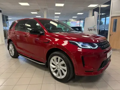 Used Land Rover Discovery 5 HSE Dynamic 180 HP (132 kW) 2020 Red SUV