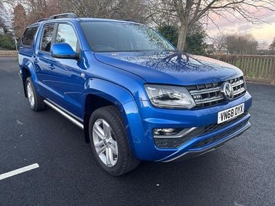 Blue Used 2018 VW Amarok Highline Pickup | £23,995 (A bit pricey)