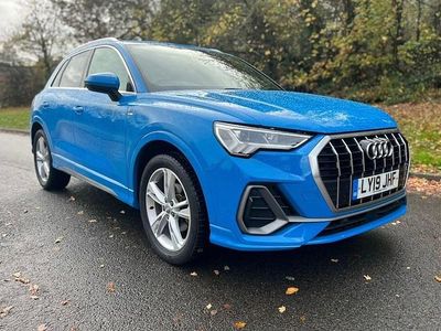 Blue Used 2019 Audi Q3 S-Line SUV | £18,995 (Fair price)