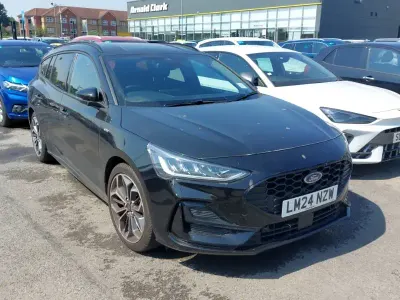 Used Ford Focus ST-Line X 155 HP (114 kW) 2024 Black Estate