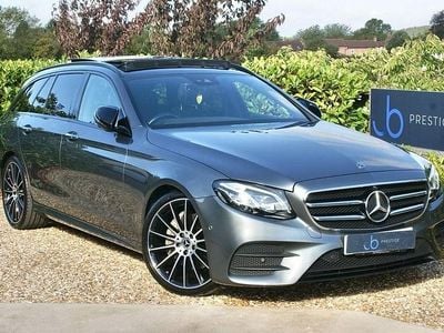 Grey Used 2020 Mercedes E220 AMG line Estate | £27,475 (Expensive)