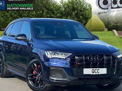 Used Audi SQ7 Black Edition 507 HP (372 kW) 2022 Blue SUV