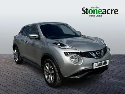 Used Nissan Juke Tekna 117 HP (86 kW) 2019 Silver SUV