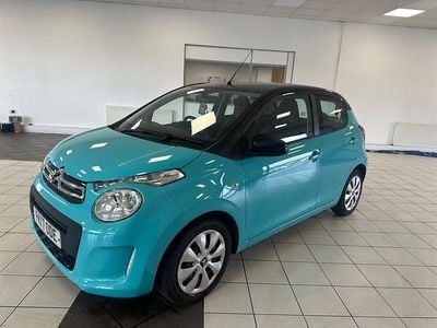 Used Citroën C1 Feel 82 HP (60 kW) 2017 Blue Hatchback