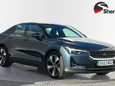 Begagnad Polestar 2 Long Range Single Motor 169 kW (231 HK) 2023 Blå Halvkombi