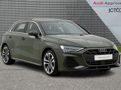 New Audi A3 S-Line 147 HP (108 kW) 2025 Green Hatchback