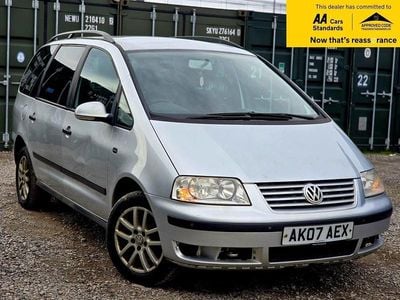 Used VW Sharan SE 115 HP (84 kW) 2007 Silver MPV