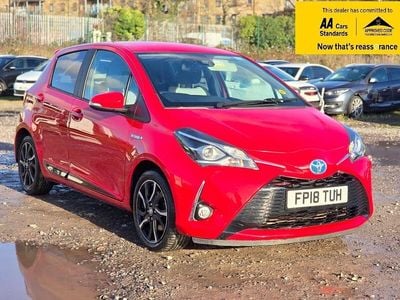 Red Used 2018 Toyota Yaris Hybrid Design Hatchback | £10,488 (Good price)