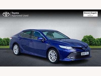 Used Toyota Camry 2019 Blue Sedan