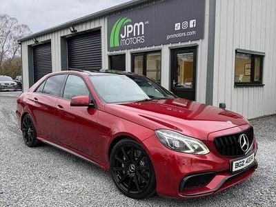 Used Mercedes E63 AMG 550 HP (404 kW) 2014 Red Sedan