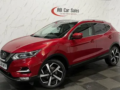 Used Nissan Qashqai Tekna 2018 Red SUV