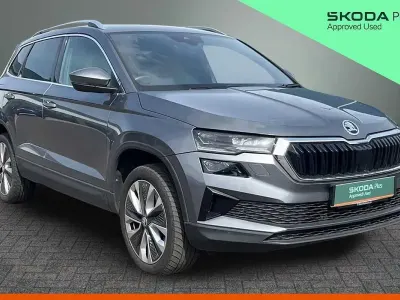Used Skoda Karoq SE L 150 HP (110 kW) 2023 Graphite grey metallic SUV