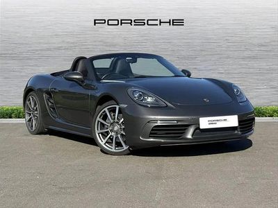 Used Porsche Boxster 296 HP (217 kW) 2017 Grey Cabriolet