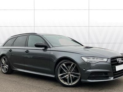 Used Audi A6 Black Edition 190 HP (139 kW) 2018 Grey Estate